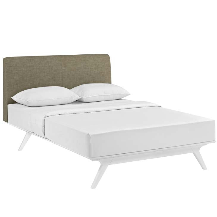 Truman White Bed Frame - living-essentials